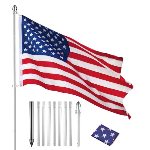 10ft Flag pole grey 10ft Flag pole grey