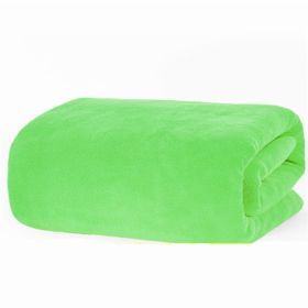 Large Cotton Absorbent Quick Drying Lint Resistant Towel (Option: Fluorescent green-70x140cm)