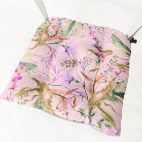 Flower Flower 213 Thick Flannel Chair Cushion (Option: Square Flower No 8-40x40CM Velvet)