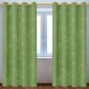 Muwago Ghost Demon Dark Blue Blackout Curtains Luminous Glow in The Dark Themed Grommet Thermal Insulated Curtains Bedroom and Living Room Window Trea