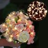 2/5/10m Pearl Wire Copper String Light Christmas Valentine Wedding Decoration for Home Wedding Party Mariage Garland Decoration