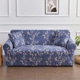 All-inclusive Stretch Printed Sofa Cover (Option: Spring Is Full-Double Seat)